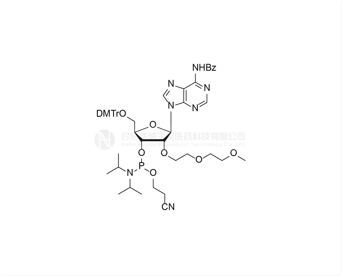 DMTr-2'-O-MOEOE-rA(Bz)-3'-CE-Phosphoramidite