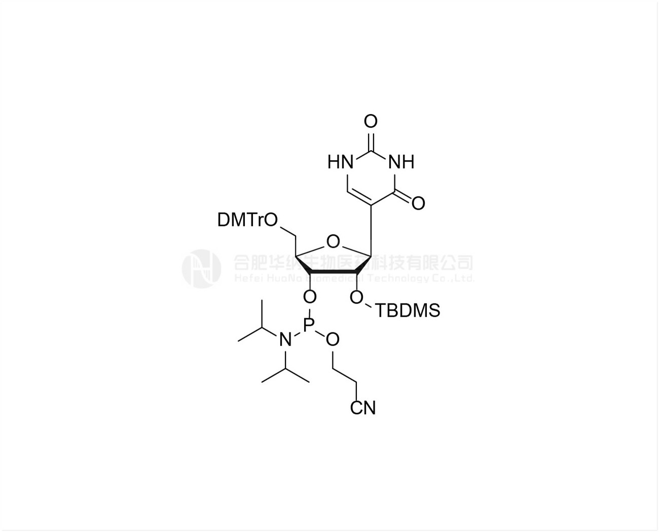 DMTr-2'-O-TBDMS-pseudoU-3'-CE -Phosphoramidite