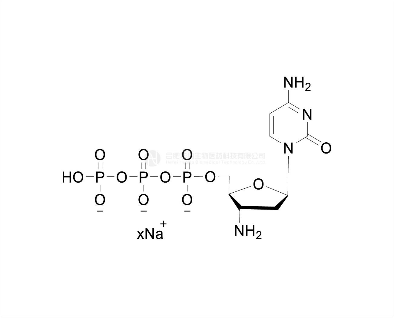 3'-NH₂-ddCTP 100mM Sodium Solution