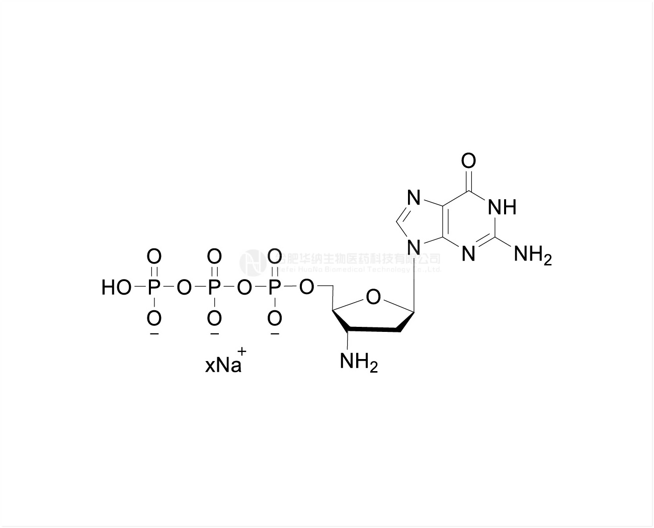 3'-NH₂-ddGTP 100mM Sodium Solution